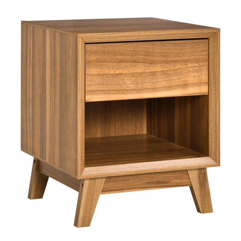 Homcom Modern Bedside Table Nightstand