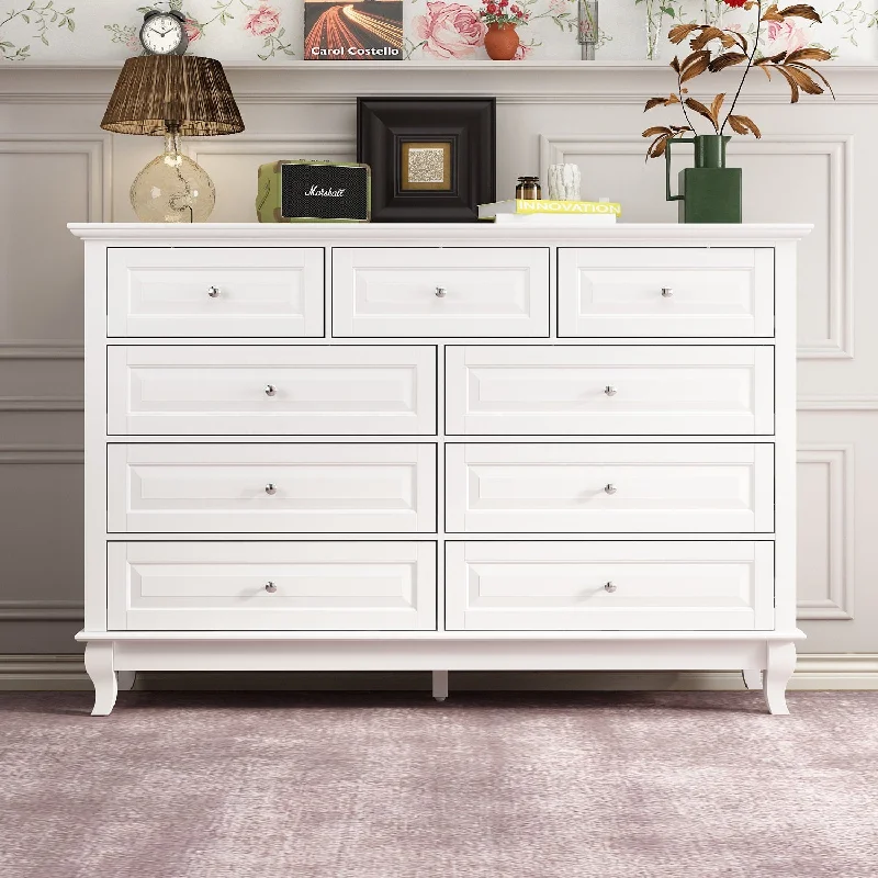 9-Drawer Double Dresser