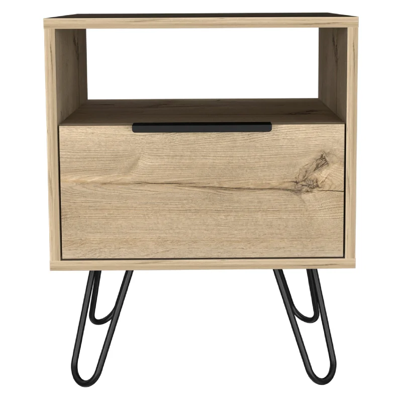 22" Light Oak Nightstand