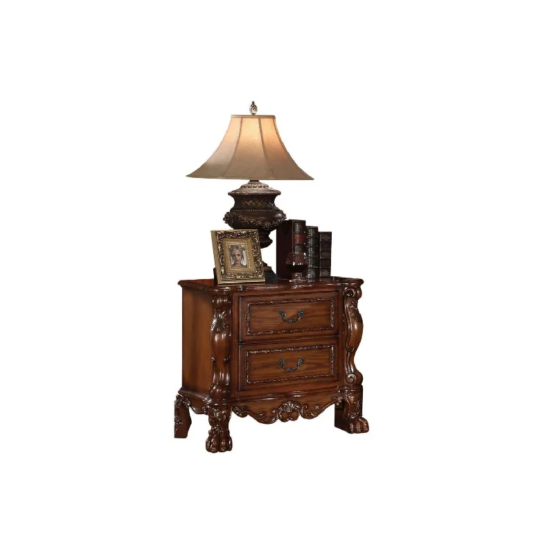 Dresden Nightstand - 12143 - Cherry Oak