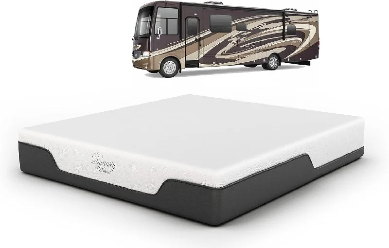 DynastyMattress 10-Inch CoolBreeze Gel Memory Foam Mattress for RV, Camper - $300