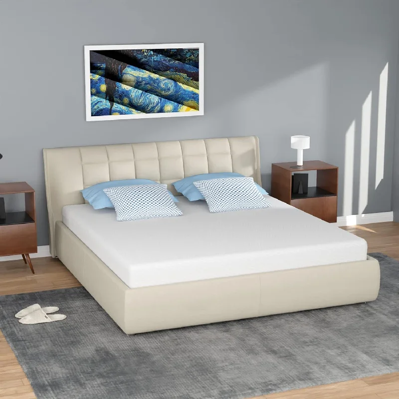 FDW 5 Inch Gel Memory Foam Mattress Medium-Firm Mattress, Queen - $80