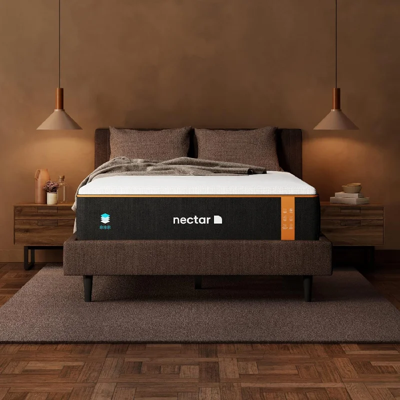 Nectar Premier Copper 14" Queen Mattress - Medium Firm Gel Memory Foam Mattress - $630