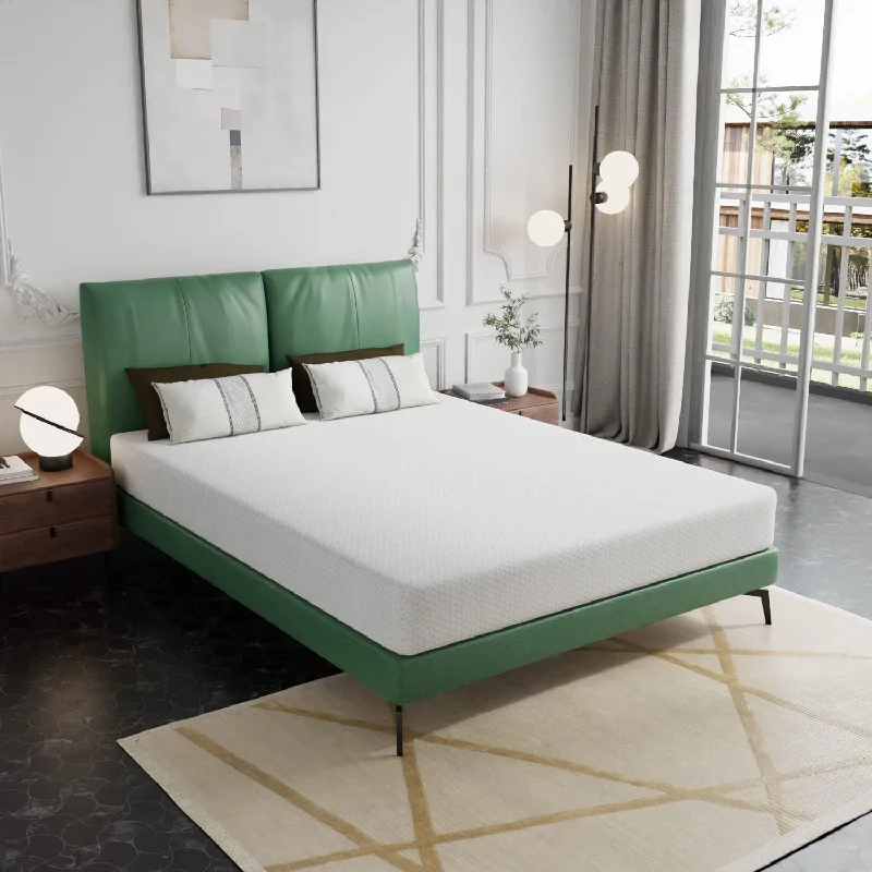 PayLessHere 8 inch Memory Foam Mattress Cooling Gel Green Tea Infused, King - $95