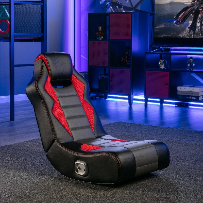 X Rocker Flash Audio Floor Rocker Gaming Chair