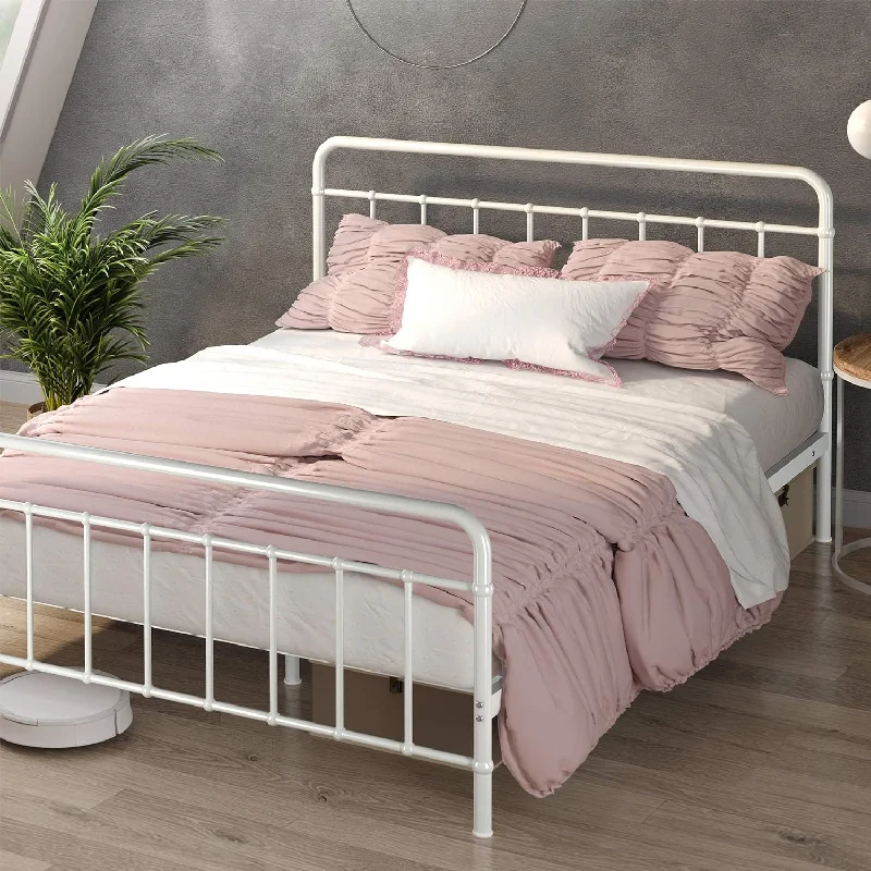 ZINUS Florence Full Panel Metal Platform Bed Frame, Mattress Foundation - $80