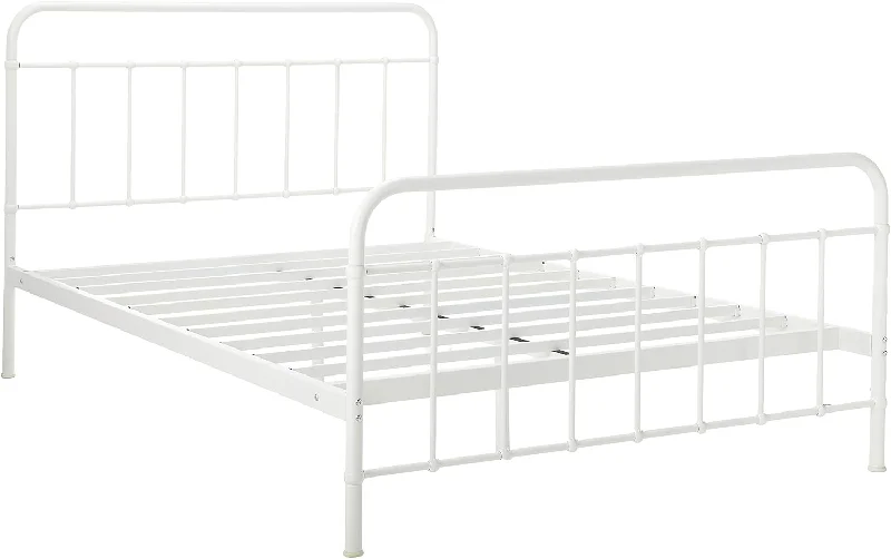 ZINUS Florence Full Panel Metal Platform Bed Frame, Mattress Foundation, Full - $95