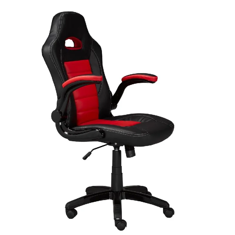 Brennan Gaming Chair - Red and Black