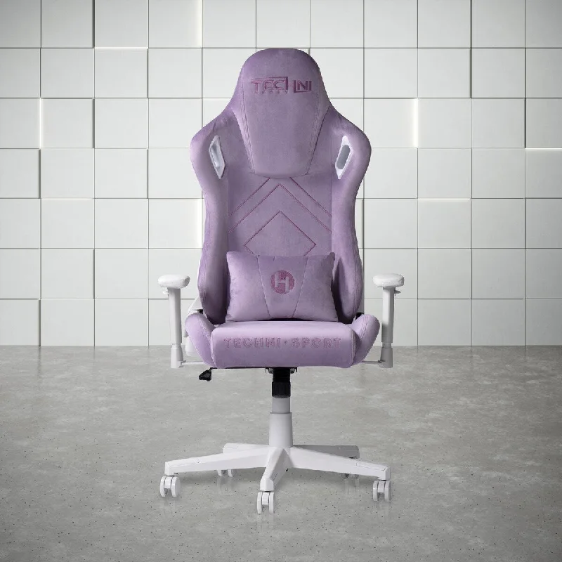 Techni Sport TSF45C Velvet Memory Foam Gaming Chair