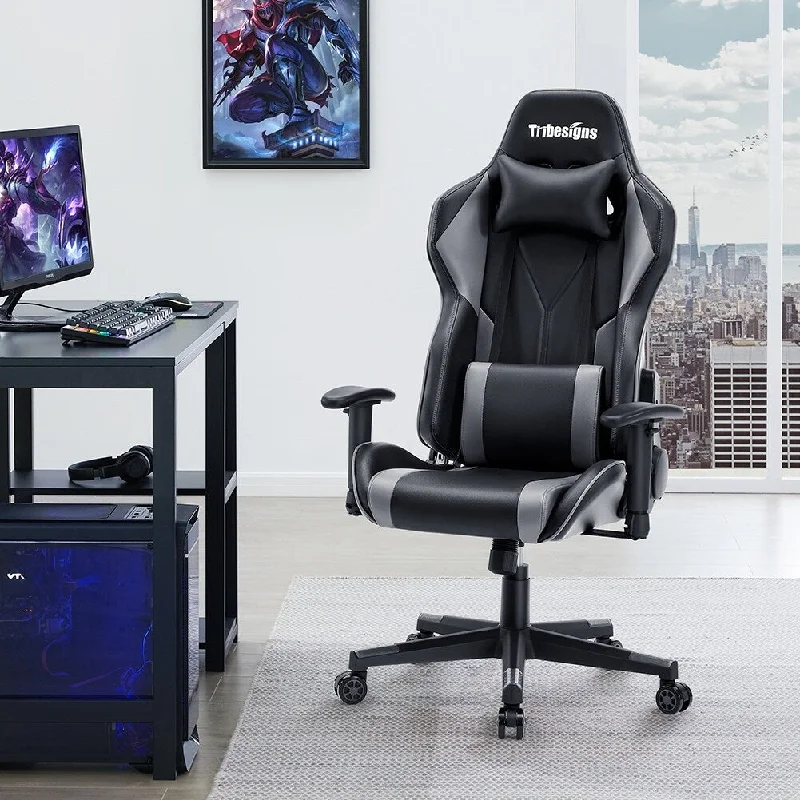 Ergonomic Gaming Chair, High Back, Adjustable Swivel