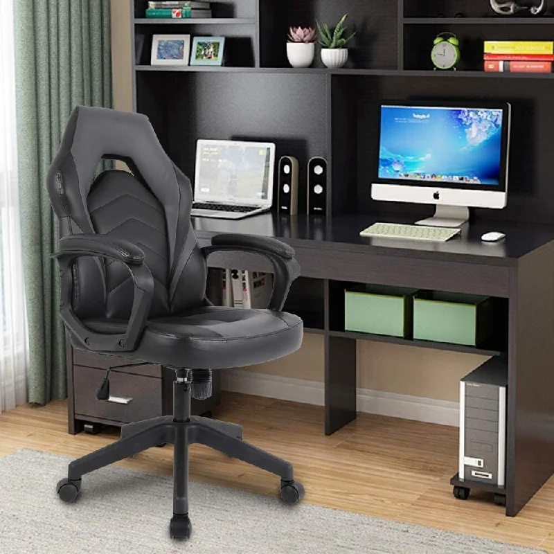 Racing Gaming Chair Executive Bonded Leather Computer Office Chair