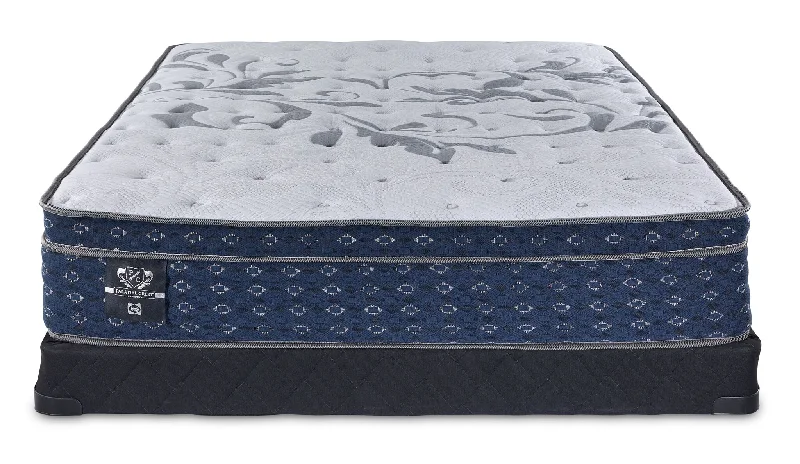 Sealy Posturepedic® Palatial Crest® Dara Firm Eurotop Full Mattress Low Profile Boxspring Set