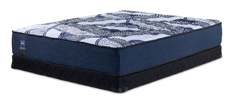 Sealy Posturepedic® Plus Sterling - Callie II Firm Tight Top Full Mattress and Low Profile Boxspring