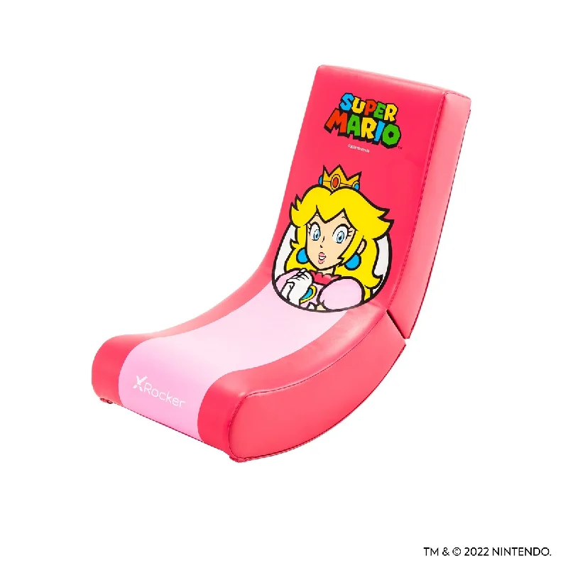 Super Mario™ Spotlight Floor Rocker Gaming Chair- Peach, Nintendo