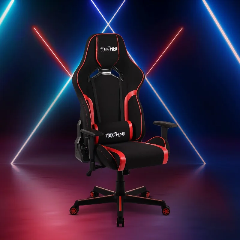 The Ultimate Upholstered Fabric Racer Style Gaming Chair