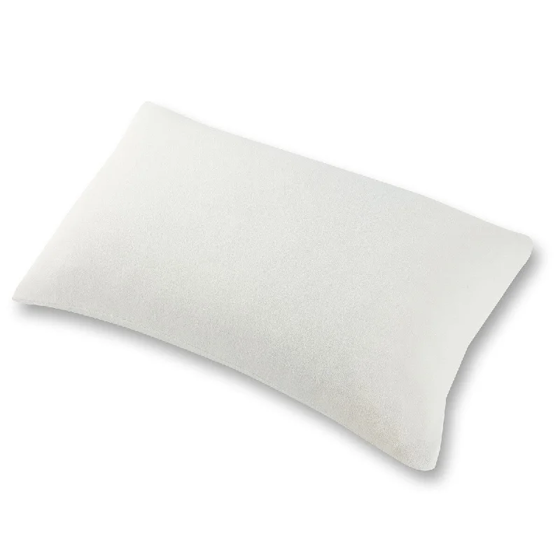 All-In-One Repreve Recycled Soft Terry Sleep Pillow - White