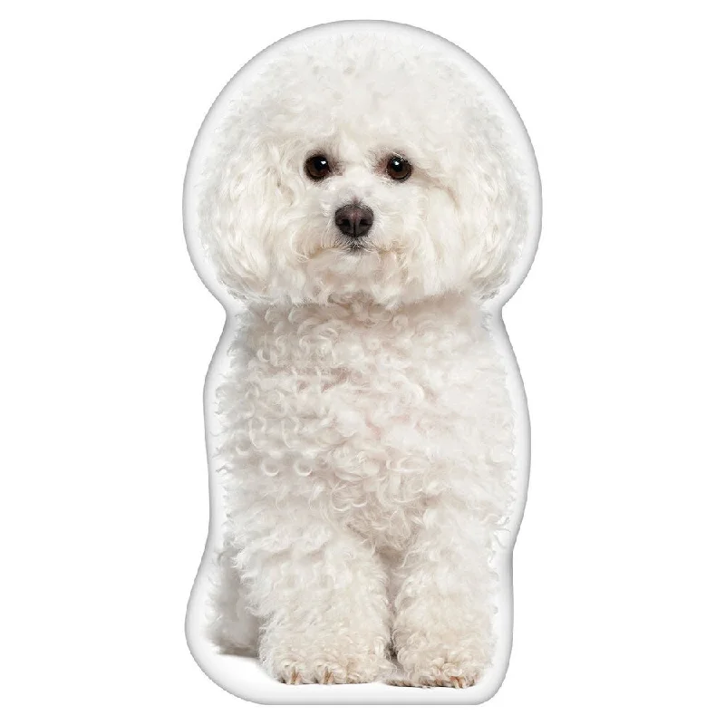 Bichon Frise Shaped Pillow