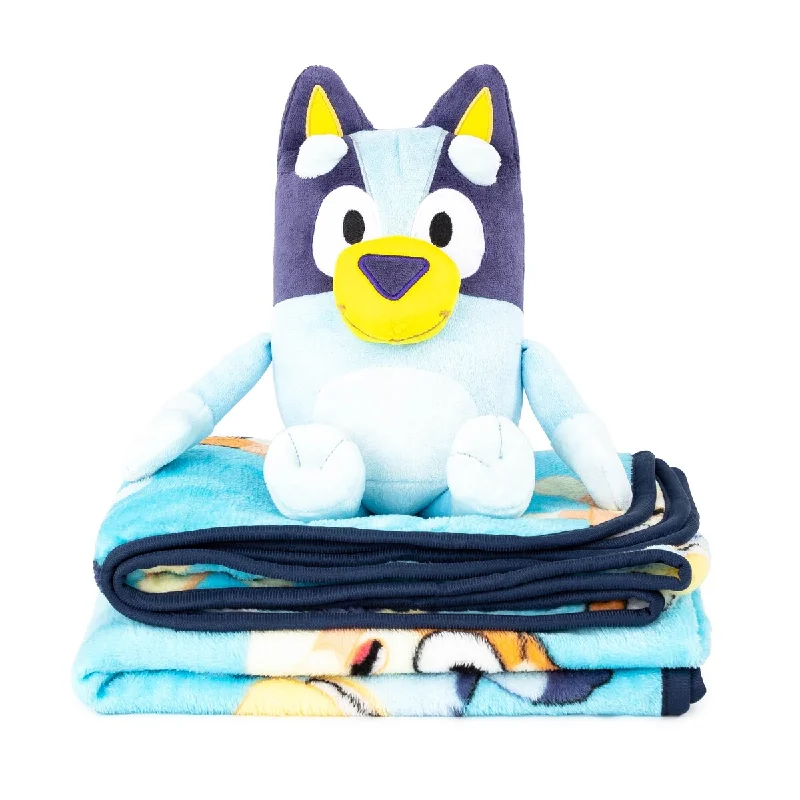 Bluey Dance Party Throw & Pillow Set