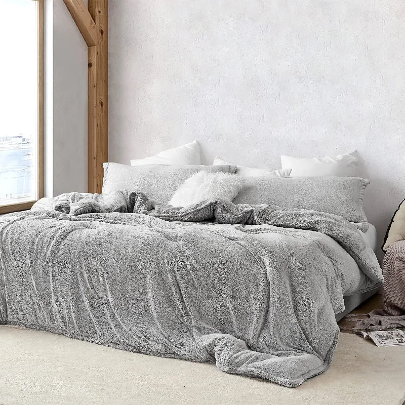 Coma Inducer® Oversized Comforter Set - Frosted Taupe