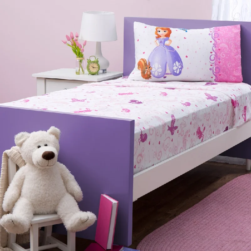 Disney Sofia the First Twin Sheet Set