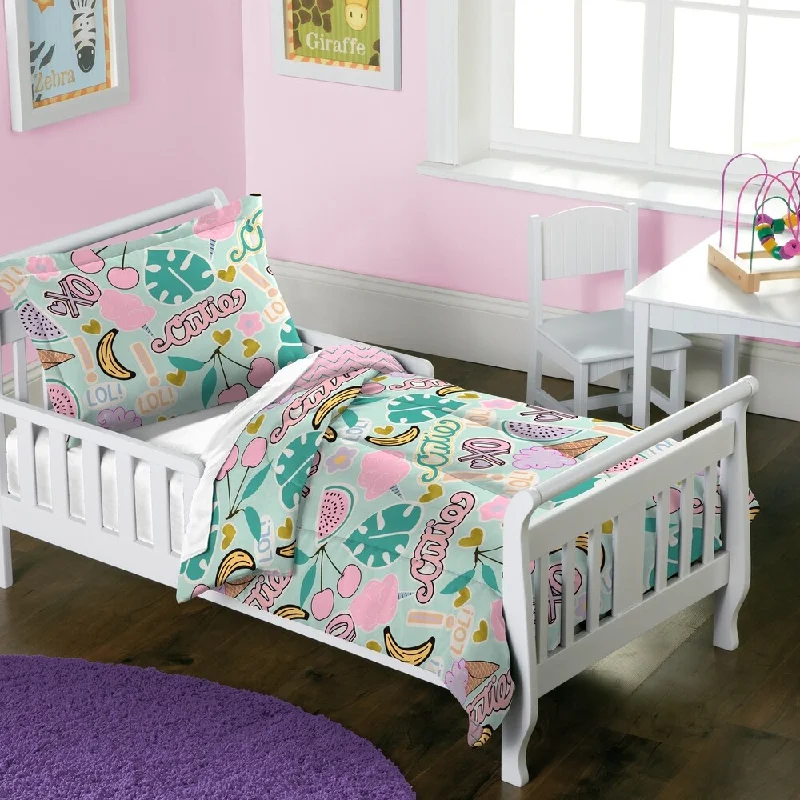 Dream Factory Pin It 2-piece Toddler Comforter Set