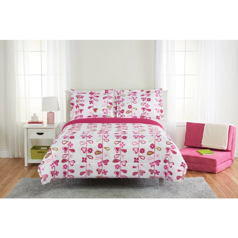 Floral Vine 3-piece Comforter Set