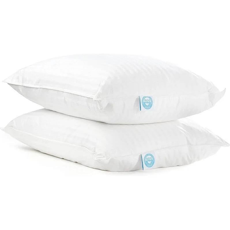 Goose Feathers and Down Pillow Hotel Collection - white