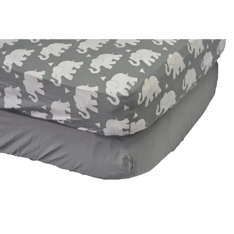 Indie Elephant Crib Sheet Set