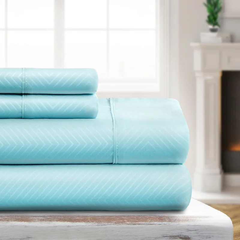 Luxury Ultra Soft Chevron Sheet Set by Simply Soft