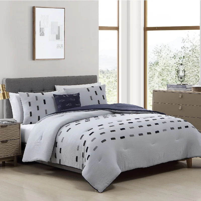 Modern Threads English Laundry Drew 4-Piece Embellished Comforter Set