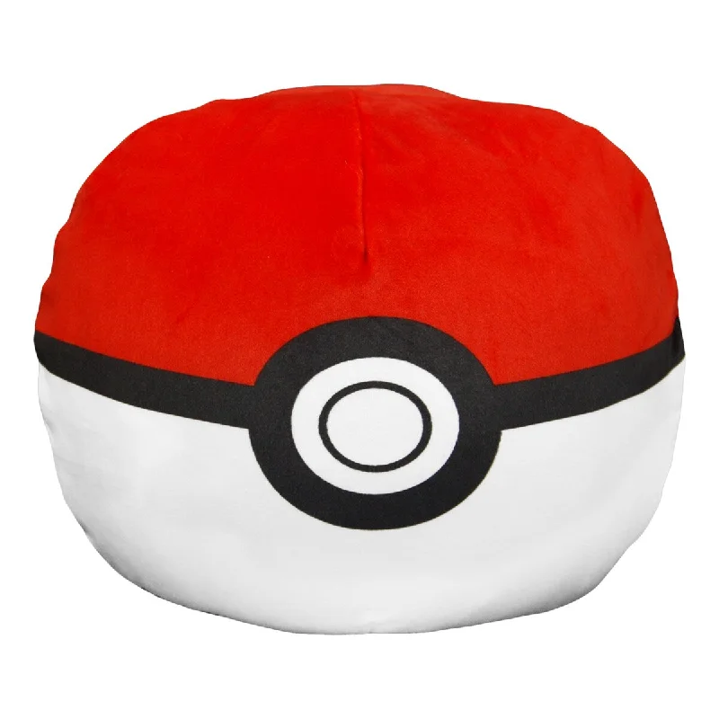 Pokemon Pokeball 11 Inch Round Cloud Pillow