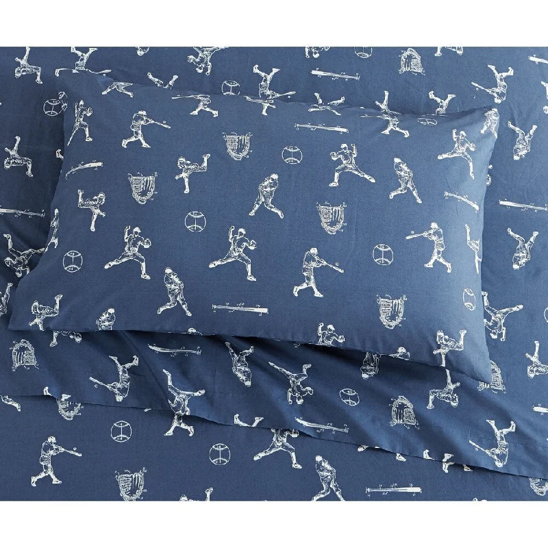 Porch & Den Gibraltar Baseball Pattern Sheet Set