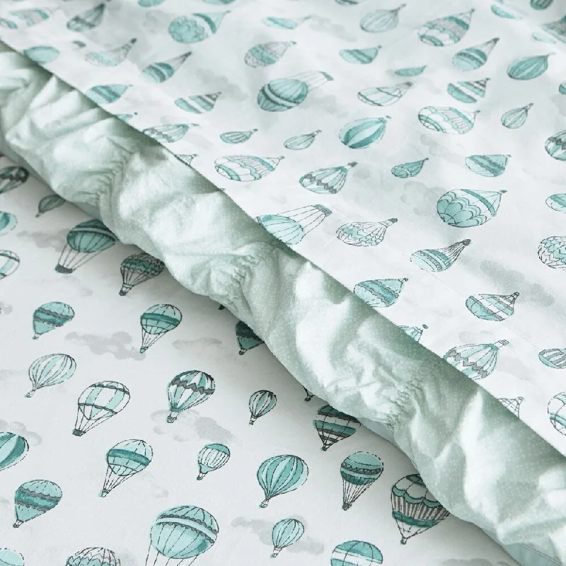 Porch & Den Gregory Hot Air Balloon Pattern Sheet Set