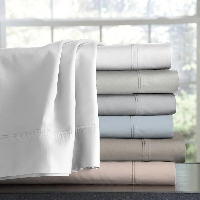 Purity Home 400TC 100% Cotton Super Soft Silky Sateen Sheet Set