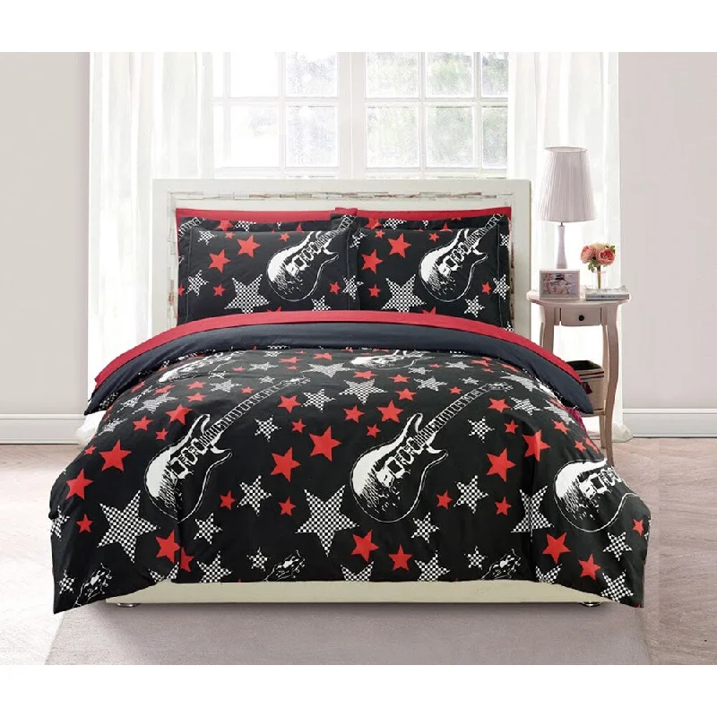 Rock'N Roll 3-piece Comforter Set