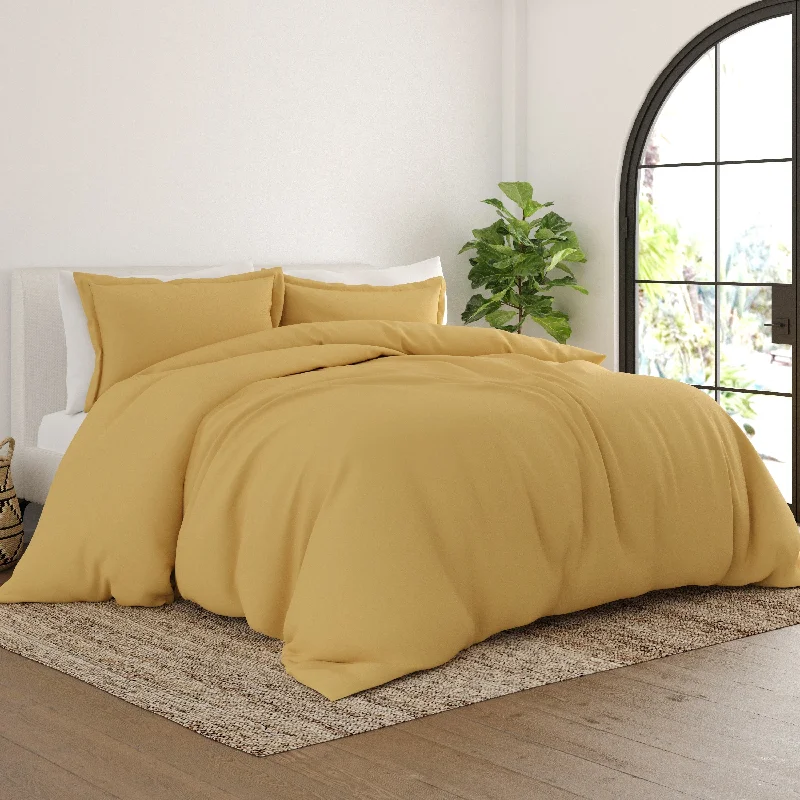 Soft Essentials Ultra-soft 3-piece Duvet Cover Set