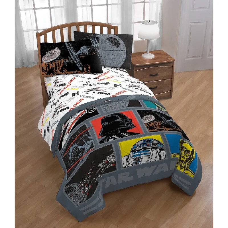 Star Wars Classic Death Star Reversible Oversized Twin Comforter