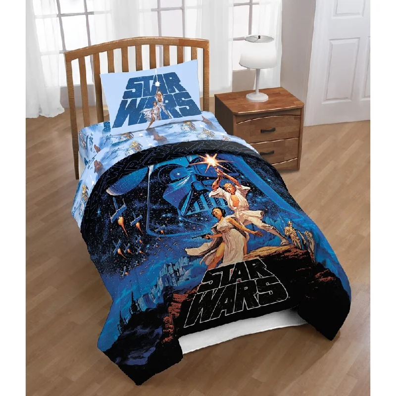 Star Wars Classic Poster Reversible Full/Queen Comforter