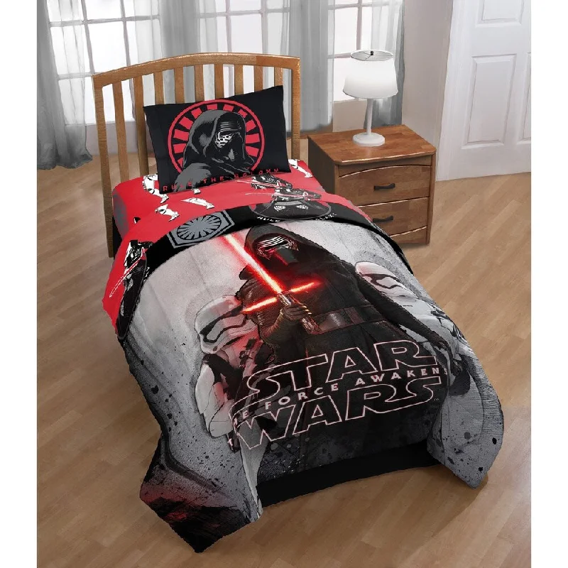 Star Wars Ep7 Rule Galaxy Reversible Oversized Twin Comforter