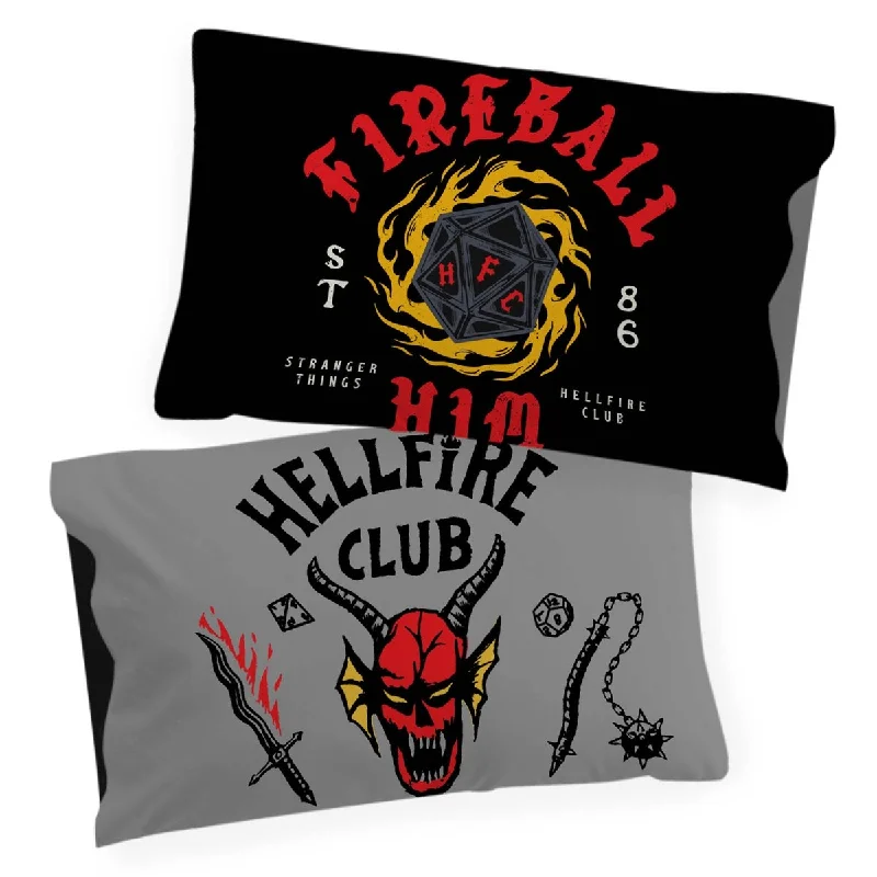 Stranger Things Hellfire Him 86 1 Pack Pillowcase