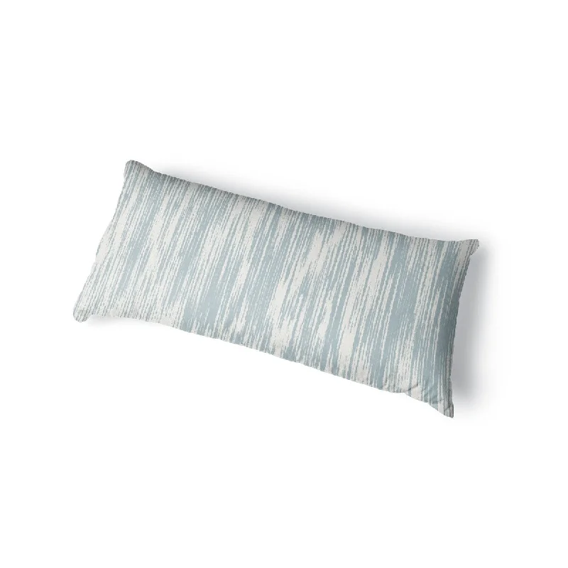 TEXTURE SKY Body Pillow By Kavka Designs - Blue, Ivory