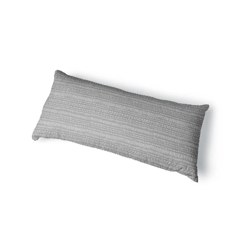 TRIBAL DANCE GREY Body Pillow By Kavka Designs