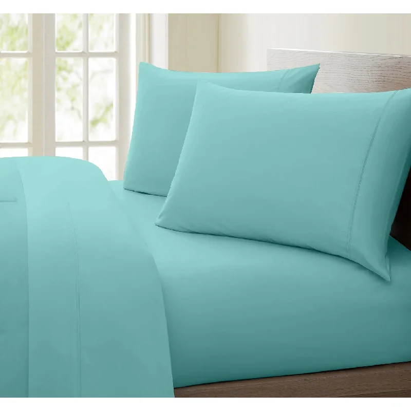 United Collection 1200 Thread Count Egyptian Quality Cotton Luxurious Super Soft Solid Sheet Set