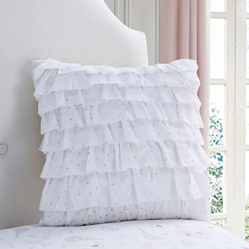 Waverly Kids Amelia Tulle Decorative Pillow