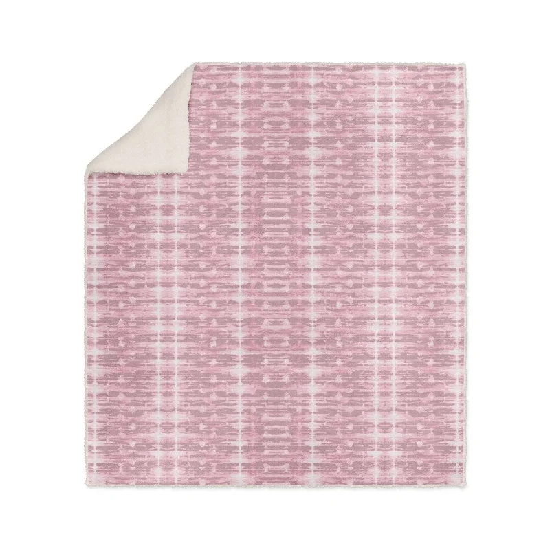 X-RAY SHIBORI FUCHSIA Sherpa Comforter