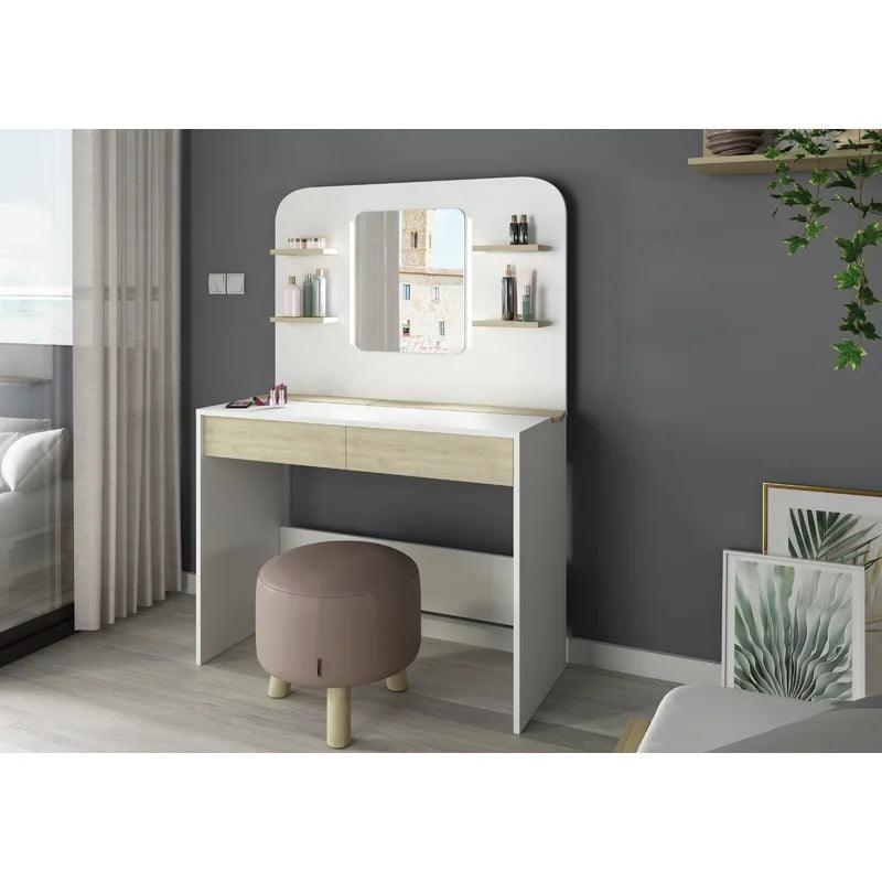 Alvaro  Dressing Table with Mirror