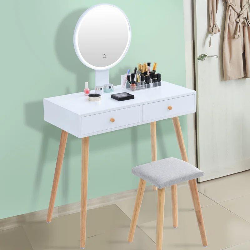 Anna Dressing Table with Mirror