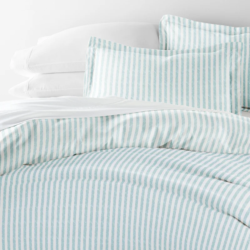 Becky Cameron Rugged Stripes Ultra Soft Oversized 3-piece Duvet Cover Set