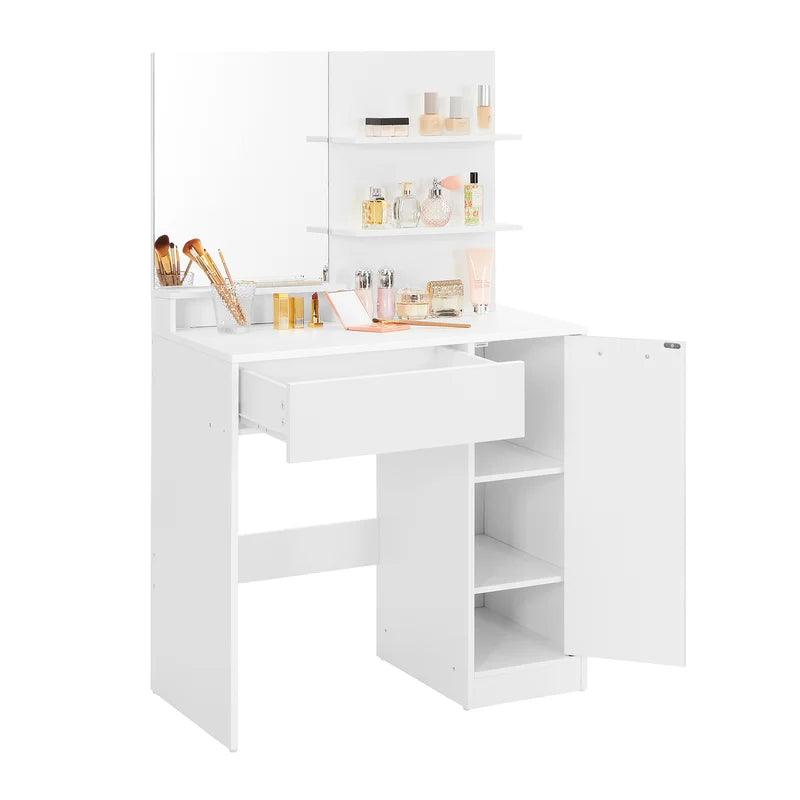 Clara Dressing Table with Mirror