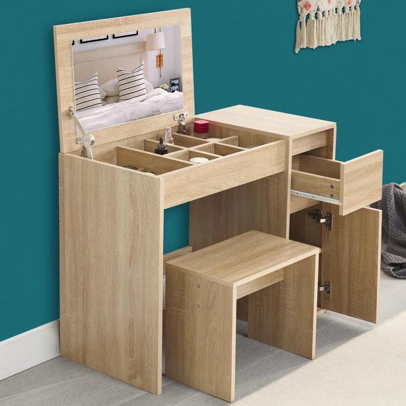 Ella  Dressing Table with Mirror